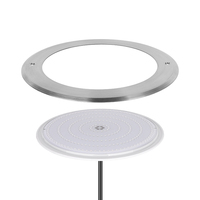 Luces LED Sumergibles para Piscina de 7mm, RGB, IP68, Acero Inoxidable 316, 12v, Cambio de Color, Montaje en Superficie, SMD2835