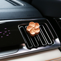 Diffuseur vide diffuseur d'huile essentielle en bois parfum de voiture diffuseur d'aération en bois désodorisant de voiture avec pince d'aération