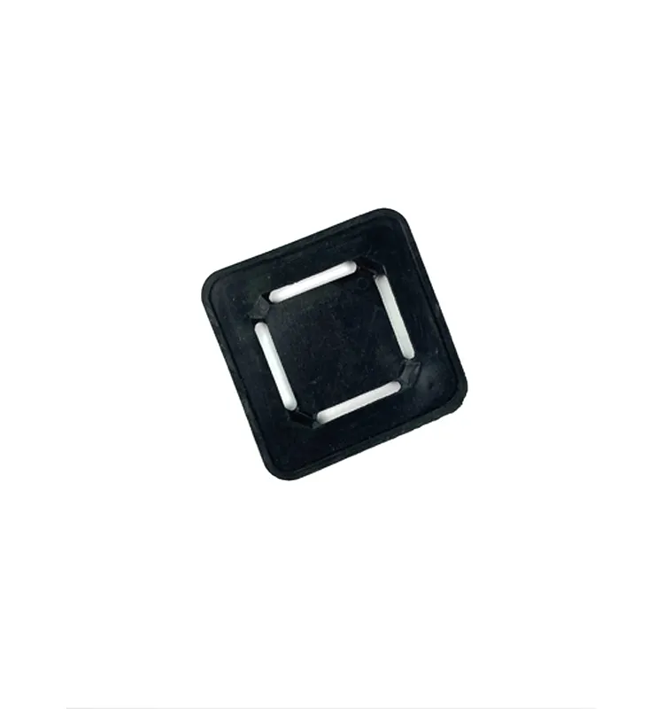 Wholesales China Factory Supply Square Shoulder Pads Black Luggage Bag Cheap Price For Backpack Accessories