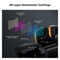 K&F Concept – Lot de 4 filtres polarisants et à densité neutre ND8/PL, ND16/PL, ND32/PL, ND64/PL pour objectifs de drone, ensemble de filtres ND/PL