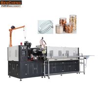 Machine de soufflage de bouteilles en plastique PET de 110 mm de diamètre, 1100-1800 BPH, pour la fabrication de bocaux et de canettes