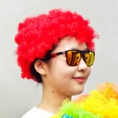 Peluca de pelo rojo tejido de alta calidad, colección de eventos, pelucas tejidas de alta calidad - Product Image 1