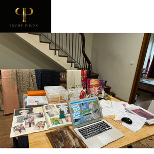 Elegante vestido ajustado acampanado para mujer diseño acampanado cuello alto estampado patrón femenino absorbente de sudor abrigos de algodón Natural - Product Image 6