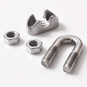 Pince pour câbles métalliques en acier inoxydable, 50 pièces, usine chinoise, pince-câble, raccords de quincaillerie, DIN741 - Product Image 3