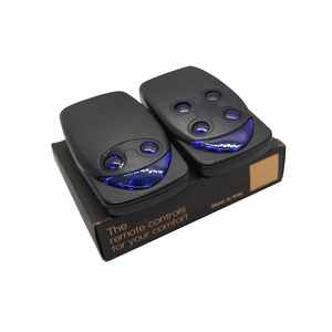 Télécommande de porte de garage FLO2R-S FLO4R-S pour ouvre-porte automatique 433,92 MHz à code roulant, émetteur portable en métal et plastique, piles AA - Product Image 6