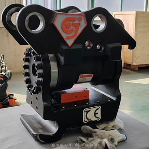 Attelage rapide hydraulique inclinable S30 S40 avec rotation à 180 degrés et roulement pour excavatrices de 3 à 5 tonnes - Product Image 6