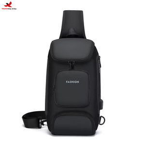 Sac de Poitrine Homme Léger et Durable, Sac Bandoulière Tendance pour Homme, Commande Mixte en Gros Prête à Expédier (RTS) de Haute Qualité - Product Image 1