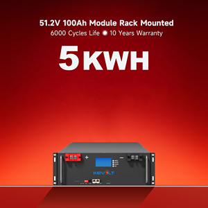 Sistema de Almacenamiento de Energía Solar para el Hogar KEVOLT, Rack de Baterías con Opciones de 5kWh, 10kWh, 15kWh, 20kWh y 50kWh, Batería de Litio - Product Image 1