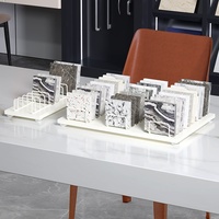 Guangyiduo Présentoir en métal multifonctionnel pour carreaux de céramique, marbre, panneaux de couleurs de pierre et blocs de couleurs pour dalles de quartz et comptoirs