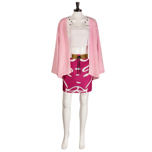 Disfraz de Cosplay de Doflamingo de Vanguardia, Talla M, para Mujer, de una Pieza, para Halloween, Juego Completo, Poliéster, Fuente Transfronteriza - Product Image 1