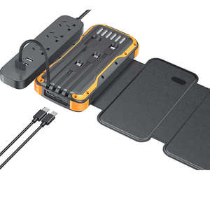 Paneles Solares Plegables Sunpower de Alta Eficiencia, Batería Flexible de Polímero de Litio, Cargador Solar de 22.5W, Kit de Energía Móvil, Doble USB - Product Image 3