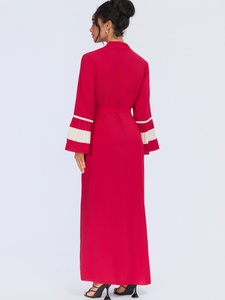 Roupão Muçulmano de Moda Novo para o Oriente Médio, <span class=keywords><strong>Cardigan</strong></span> de Manga Longa, Vestido Respirável - Product Image 6