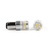 Lumière LED de grande visibilité, compact, taille haute, DC12v drl bay15d ba15d 1157, 10 pièces, CN360