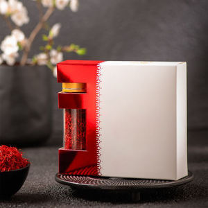 กล่องใส่กระปุกหญ้าฝรั่นสุดหรูกล่องของขวัญขวดหญ้าฝรั่นสุดพิเศษสำหรับใช้ในชา - Product Image 5