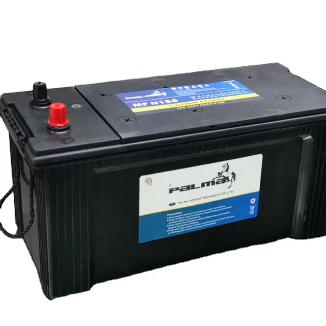Palma battery heavy duty truck batteries sealed lead acid 12v 150ah JIS auto car battery