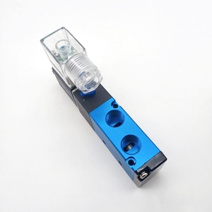 Válvula Solenoide Neumática CNJL Tipo Airtac Serie 4V200 4V210 220 230, 5/2 5/3 Vías, Cuerpo de Aluminio, Roscada, Piezas Neumáticas - Product Image 3