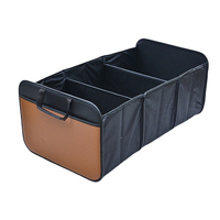 Boîte de rangement pliable multi-compartiments grande capacité avec poignée résistante à l'usure pour le tri des articles ménagers