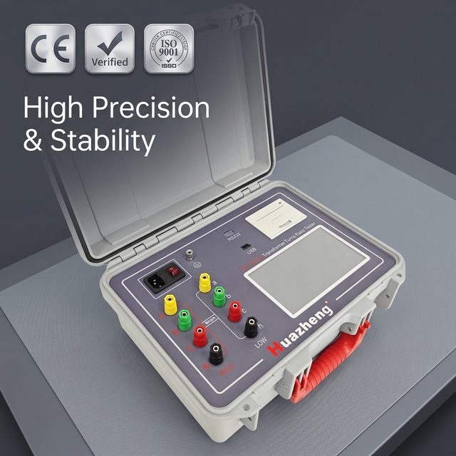 Huazheng Electric Portable Power Transformer Turns Ratio Meter Ttr Measurement Instrument Price