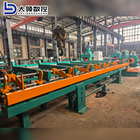 Machine à éplucher les barres d'acier de grande taille personnalisée par l'usine DL, machine à polir le métal, moteur à boîte de vitesses PLC, haute rigidité