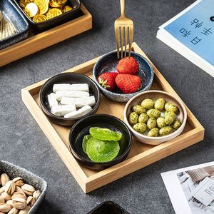Japanese <b>Ceramic</b> Dipping Sauce Dish, Small Appetizer Seasoning <b>Plate</b>, Soy Sauce for Hotel & Homestay& Sushi Restaurant - Product Image 1