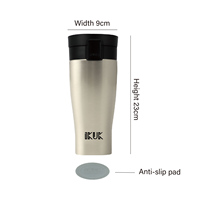 Botella Térmica Sublimable de Doble Pared de 17 oz/520 ml con Revestimiento de Porcelana y Tapa Abatible IKUK 8-10hr, Precio Competitivo y Calidad