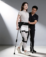 Déambulateur robotisé de rééducation des membres inférieurs assisté par exosquelette pour patients victimes d'AVC, hémiplégie, télécommande sans fil, alimentation USB, 230 kg