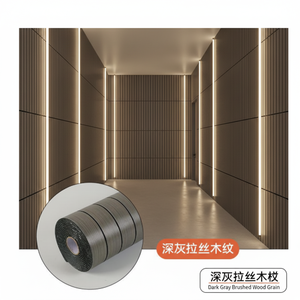 <span class=keywords><strong>Carta</strong></span> <span class=keywords><strong>da</strong></span> <span class=keywords><strong>Parati</strong></span> Autoadesiva Moderna Pannello Grigliato Tridimensionale Effetto Legno Adesivo Murale Peel and Stick Impermeabile per Parete TV - Product Image 2