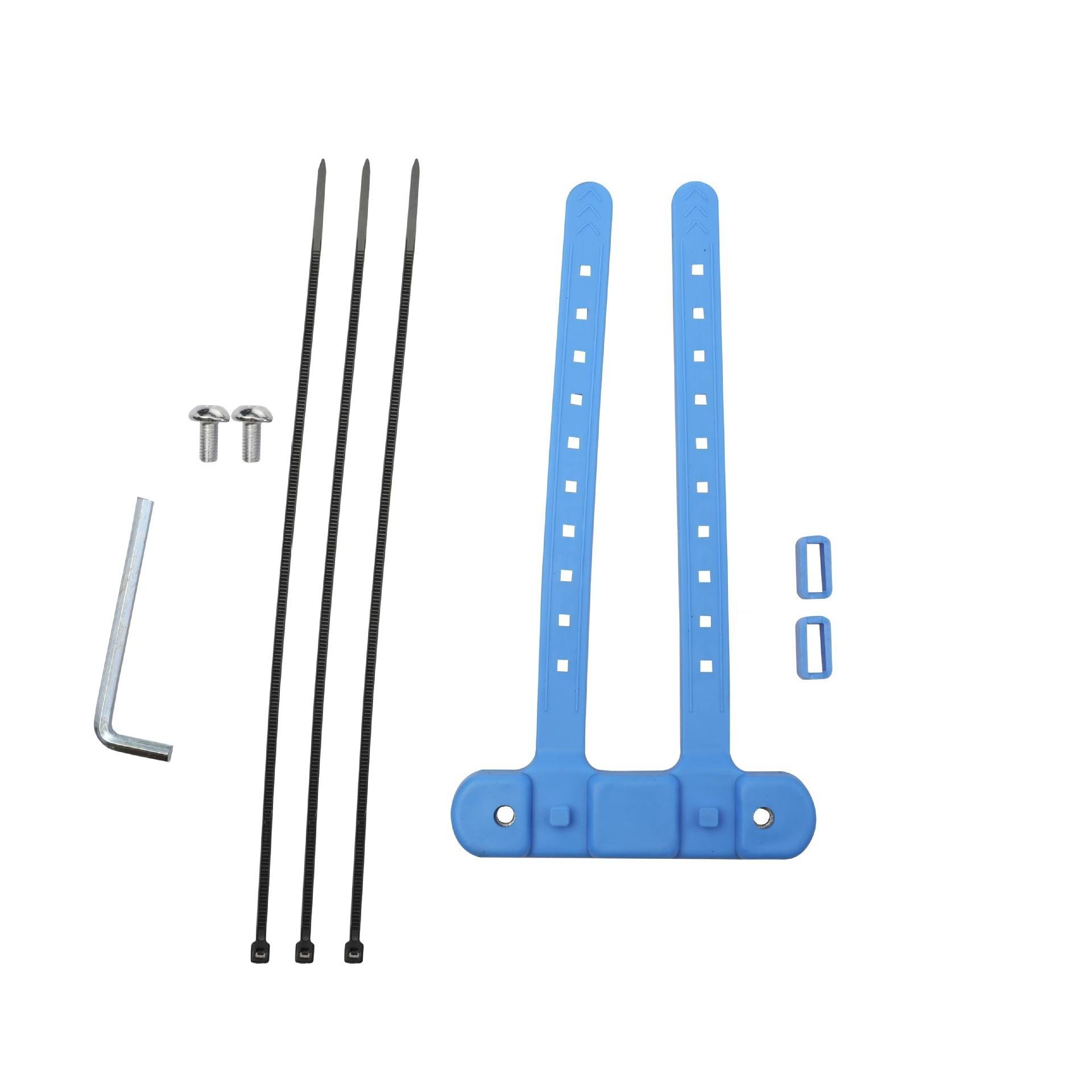 ที่วางขวดน้ำแบบไม่ต้องเจาะ สีฟ้า