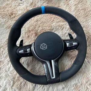 Volant personnalisé pour BMW G20 G28 G30 G38 G80 G82 M3 320i 330i <span class=keywords><strong>330e</strong></span> 340i 540i volant de voiture de sport en carbone forgé LED - Product Image 4