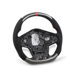 Volante al por mayor de Venta caliente para <span class=keywords><strong>Toyota</strong></span> <span class=keywords><strong>Supra</strong></span> 2019 2020 2021 2022 volante de coche de fibra de carbono Real personalizable - Product Image 3