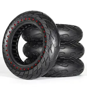 10x2.5 light and elastic honeycomb solid tires 10 inch 60/70-6.5 Explosion-proof tires for Ninebot Max G30