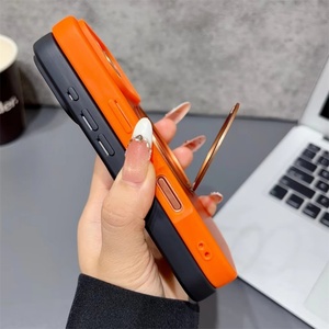 Funda Plegable de Diseño de Lujo a Prueba de Golpes para iPhone 17, Magnética, Mate Esmerilada, Anti-caídas, con Soporte para Teléfono Incluido - Product Image 4