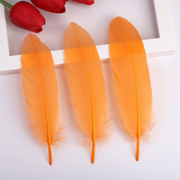 Plume d'oie mangue pour les arts artisanat bricolage stylo aile coiffure fête carnaval Costume chapeau accessoire de cheveux Halloween maison décor de noël