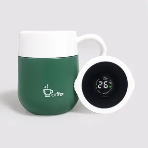 New Fashion Smart Mug Temperature Display Vacuum Stainless Steel Thermo Cup With LCD Touch Screen Gift Cup