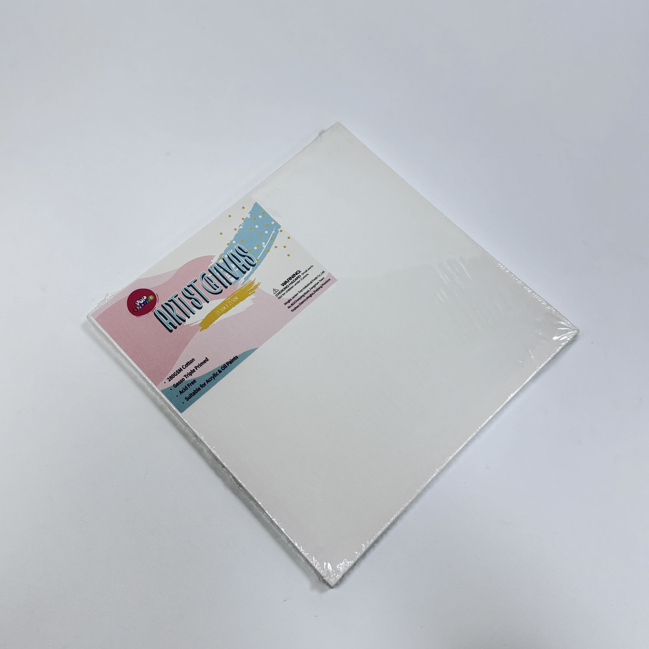 Colormate 25,5*25,5 см хлопок растянутый холст с деревянной рамкой для масляной и акриловой живописи