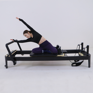 เครื่องพิลาทิสรีฟอร์เมอร์อะลูมิเนียมรุ่น<span class=keywords><strong>ที่</strong></span> <span class=keywords><strong>2</strong></span>, เตียงฝึกกล้ามเนื้อแกนกลางระดับมืออาชีพสำหรับยิมและสตูดิโอ, NexFIT JY-A02, อุ<span class=keywords><strong>ป</strong></span>กรณ์ครบชุด - Product Image 1