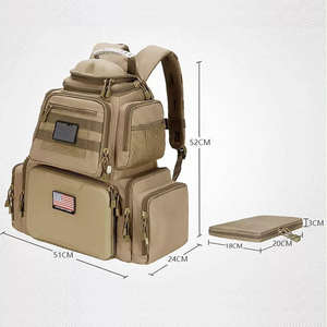 Mochila de rango táctico para entrenamiento Mochila de rango táctico impermeable para exteriores con múltiples compartimentos - Product Image 3