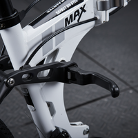 VTT pliable 26 pouces, 30 vitesses, cadre en acier haute teneur en carbone, roues en alliage, freins à disque mécaniques, VTT de descente pour adultes