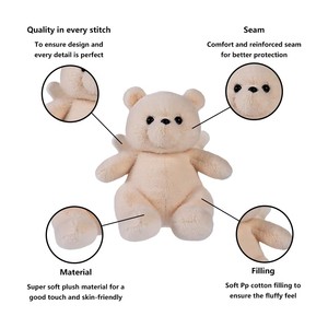 OEM ODM Peluche Personalizado de Ángel con Alas, Oso de Peluche de Tamaño Mixto, Juguete de Peluche Suave y Adorable, Recuerdos para Baby Shower - Product Image 4