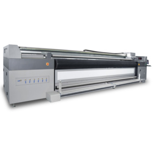 YOTTA 5m Roll to Roll digitale UV grande formato stampante Multi-colore <span class=keywords><strong>stampe</strong></span> ad olio <span class=keywords><strong>su</strong></span> <span class=keywords><strong>tela</strong></span> 5000mm <span class=keywords><strong>tela</strong></span> pittura Ricoh testina di stampa - Product Image 1