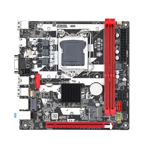 Thương hiệu mới B75 Máy tính để bàn Bo mạch chủ 17*17 inch ITX mini máy tính công nghiệp 1155 kim i3/i5/i7 CPU DDR3 RAM