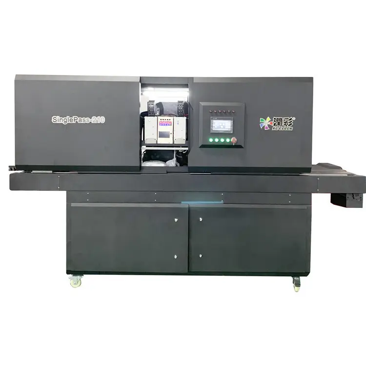 Singolo passaggio digitale macchina da stampa di un passo uv macchina da stampa digitale di ceramica macchina da stampa