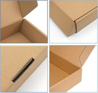 Caja de Cartón Corrugado para Envíos, Cajas de Embalaje para Productos Electrónicos de Comercio Electrónico, Caja de Cartón con Inserto de Papel/Espuma