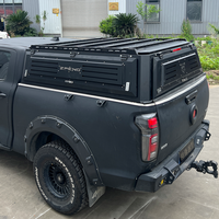 Wasserdichte Aluminium-Legierung LKW-Ladeflächen-Hardtop-Abdeckung mit Vier-Wege-Hebesystem für Overland-Camping und Schlüsselschloss