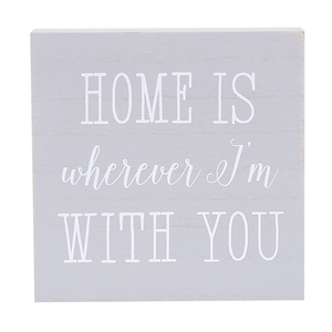 Boîte en bois rustique double face 5,9x5,9x1,625 cm, nouveau design 2020, MDF, panneau blanc/gris, logo personnalisé, décoration de mariage de bureau, cadeau - Product Image 2