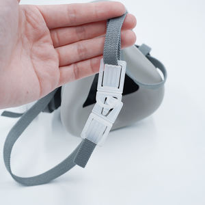 SkyPro Set masker <span class=keywords><strong>Gas</strong></span> abu-abu 310A dengan 10 filter, Set PM2.5 & tahan bau bersertifikasi GB2890 - Product Image 4