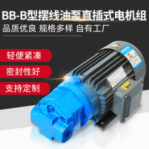 ปั๊มน้ำมันไซโคลด์ BB-B แบบเสียบปลั๊ก ชนิดโรเตอร์ เหล็กหล่อ ระบบหล่อลื่นแบบปิดผนึกขนาดกะทัดรัด - Product Image 1