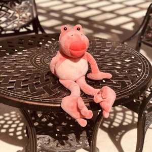 ZD300 Đồ Chơi Nhồi Bông Hình Ếch Cặp Đôi Dễ Thương Bán Sỉ Đồ Chơi Nhồi Bông Hình Thú Mềm Đồ Chơi Nhồi Bông Hình Ếch Môi Đỏ Lửa Sáng Tạo - Product Image 5