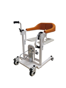 Silla de Baño y Transferencia Hidráulica para Pacientes, con Acero Electroforético 2.0, Capacidad de 120 kg, Ajustable, para Uso Hospitalario - Product Image 4
