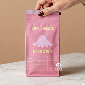 Bolsa Doypack Personalizada de Alta Calidad para Café en Grano o Molido con Válvula, Impresión Digital, Suministro Directo de Fábrica - Product Image 5